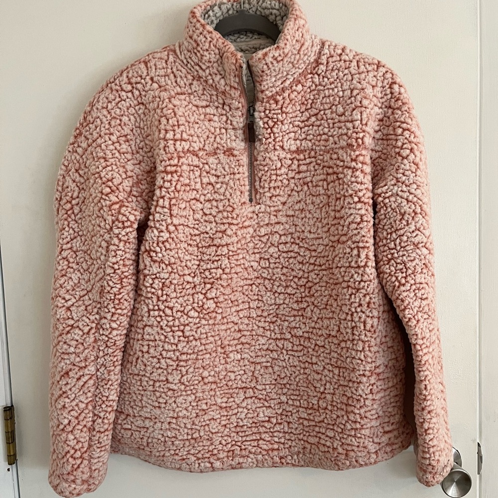 Thread and Supply quarter zip Sherpa